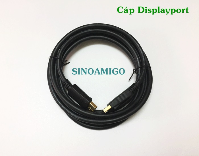 Cáp Displayport 3M SINOAMIGO SN-81004 chính hãng
